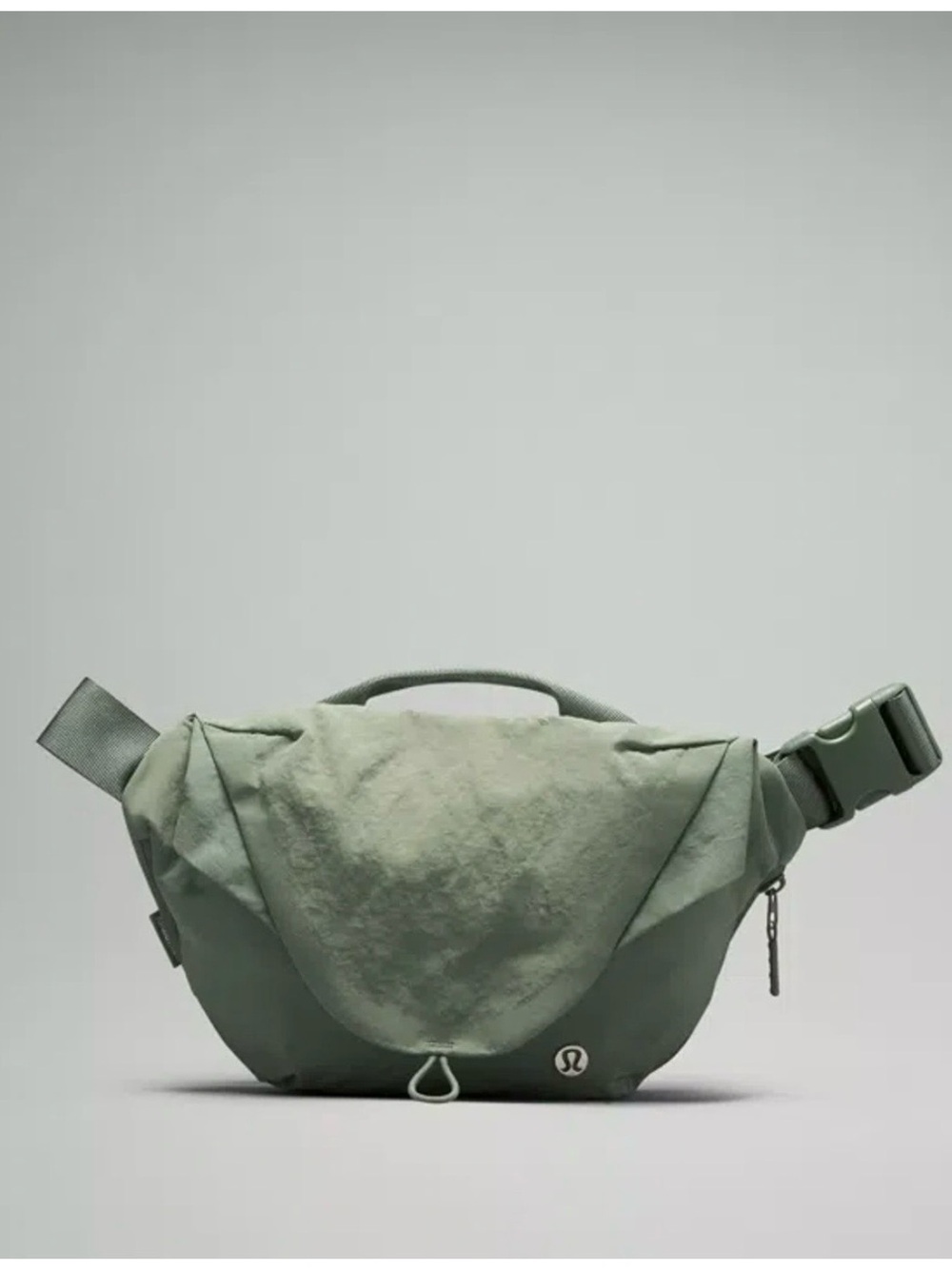 Lululemon Curved Crossbody Bag 3L Grey Eucalyptus
